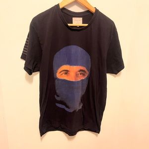 Eleven Paris - Life is a Joke - Mens Large - Obama Ninja - Black - T-Shirt